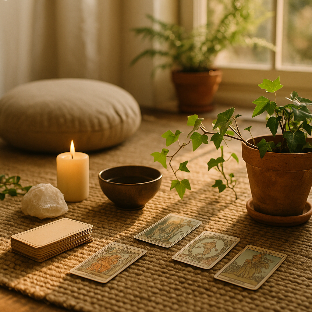 A Importância do Silêncio Interior na Prática do Tarot