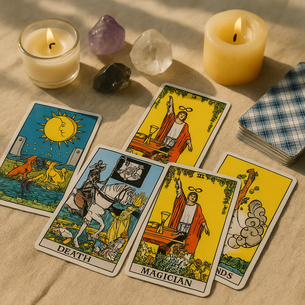 A Energia das Cores no Tarot e na Espiritualidade